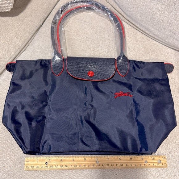 NEW Longchamp Le Pliage Club Medium Tote Bag (Navy Blue)